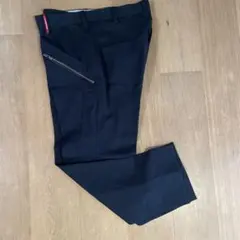 CUTTER & BUCK ブラックパンツ ジッパーポケット付きのサムネイル