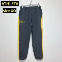 アスレタ ATHLETA ジャージパンツ 黒/黄色　XO (ＸＸＬ相当)のサムネイル