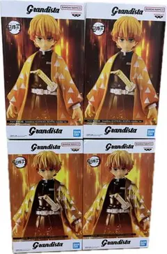 鬼滅の刃【ナムコ限定】Grandista 我妻善逸 4体セット(AB カラー)