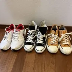 Nike Converse Amber Wall スニーカー　3足セット