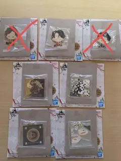 Mrs. GREEN APPLE　一番くじF賞　メタルチャームコンプリート7個