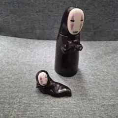 【未使用保管品】千と千尋の神隠し カオナシ 醤油差し/箸置き ジブリ 磁器