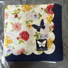 HM 花柄ハンカチ