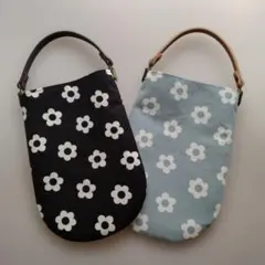 【ハンドメイド】 スマホポーチ　2点セット