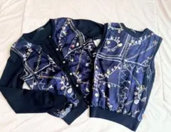 Paul smith アンサンブル ネイビー M 総柄のサムネイル