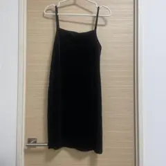 ま*あ様 ブラックキャミワンピース サイズF