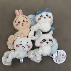 ちいかわ モモンガ うさぎ ぬいぐるみシュシュ コンプ