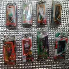 仮面ライダーソフビパッケージチャーム 8種類