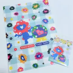 EXPO 2027　ミャクミャク　トゥンクトゥンク　クリアファイル　ステッカー