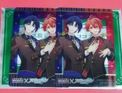 アイドリッシュセブン ココス コラボ クリア カード 和泉一織 七瀬陸 フラウェ