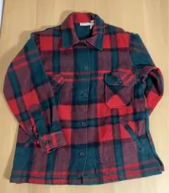 LLBean エルエルビーン　ウールシャツジャケット　筆記体タグ　60’s