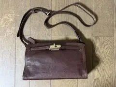 Dakota ダコタ　本革 ショルダーバッグ ダークブラウン　新品