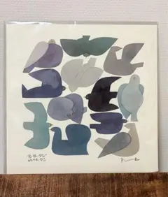 バーズワーズ　アートポスター　鳥