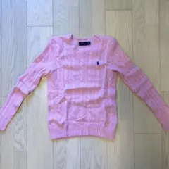 ラルフローレン セーター ピンク カシミア混