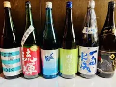 日本酒 6本セット 1800ml （識別2118） - メルカリ