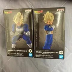 ドラゴンボール SPIRITFLICKS ベジータ 2種　フィギュア　未開封のサムネイル