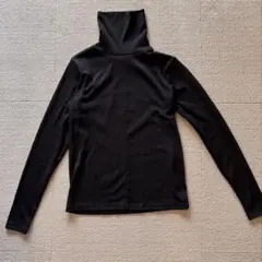 select MOCA ハイネックリブニット