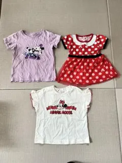 ミニーマウス トップス3点セット