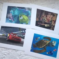 ピクサー 絵 4枚セット