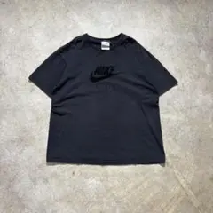 00s NIKE AIR ナイキ フェード Tシャツ スポーツロゴ ブラック - メルカリ