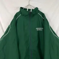 00s Russell ラッセル ナイロンジャケット 緑 グリーン