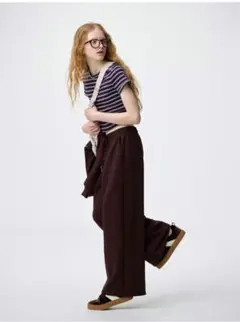 パフスウェットバギーパンツ M 丈標準68.0〜72.0cm