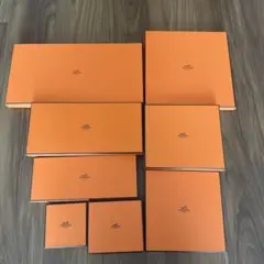 HERMES オレンジ ギフトボックス 8個セット