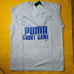 K- 51 キッズ　男児　プーマスリーブレスTシャツ　140㎝　グレー