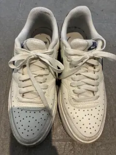 NIKE エアフォース1 ホワイト/ネイビー　23cm