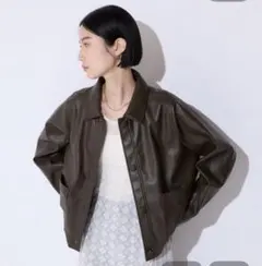 JEANASIS ヴィンテージレザージャケット