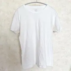 半袖 Tシャツ 【L】 ホワイト シンプル レディース カットソー 白Tシャツのサムネイル