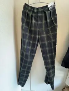 Polo Ralph Lauren チェック柄プリーツスラックス