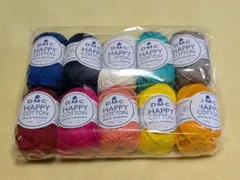 フェリシモ DMC HAPPY COTTON 10色セット (005) - メルカリ