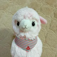 ピンク アルパカ ぬいぐるみ