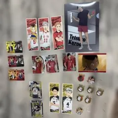 ハイキュー!! カード、キーホルダーセット（音駒高校、梟谷高校）