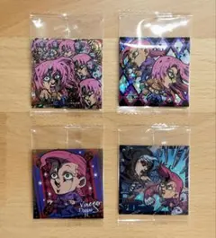 ジョジョの奇妙な冒険 シールウエハース 黄金の風 JJR ディアボロ K・C