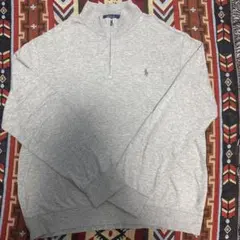 Polo Ralph Lauren グレー ハーフジップ
