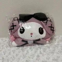 マイメロディ♡クロミ真夜中のメロクロぬいぐるみリュック