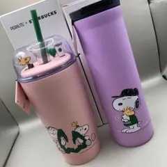 スターバックス　PEANUTS スヌーピー ステンレス　タンブラー 水筒★