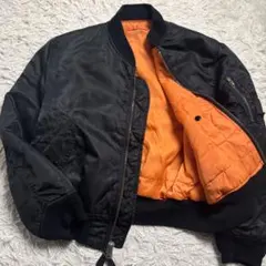 USAF 米軍規格 MA-1 82790E USA製 オレンジ裏地 ヴィンテージ