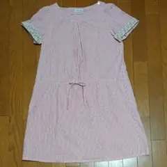 ニームエニーム 赤ストライプワンピースのサムネイル