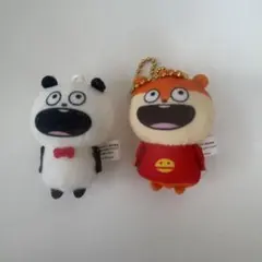 にしむらゆうじ ごきげんぱんだ・こねずみガチャガチャ6点セット