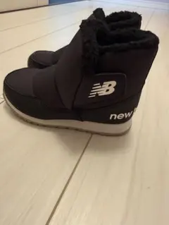 New Balance ブラックブーツ　スノーブーツ　18cm