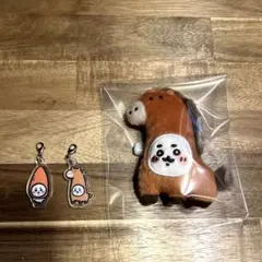 ちいかわ UMA TO NARUなぬいぐるみバッジ 7連アクリルキーホルダー