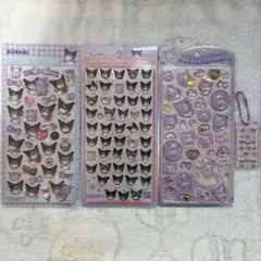 【正規品】クロミ4点　ボンボンドロップシール 第二弾・ミニ・うるちゅる・ガチャ