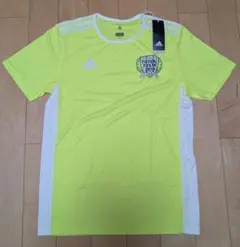 adidas サッカー・フットサルシャツ 蛍光イエロー