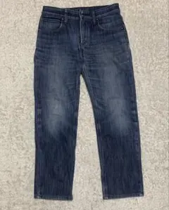 EDWIN 503 WILD FIREストレートデニム ダークブルー