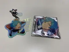 あんスタ　深海奏汰　缶バッジ　キーホルダー