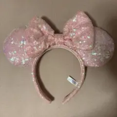 ディズニー ミニーマウス カチューシャ ピンク