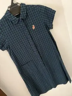 K*y様 familiar 半袖チェックワンピース 150